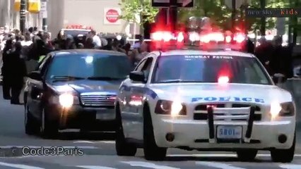 Kids Truck Videos   Police Trucks in Action!