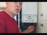 How to repressurise refill a combi boiler central heating system.wmv