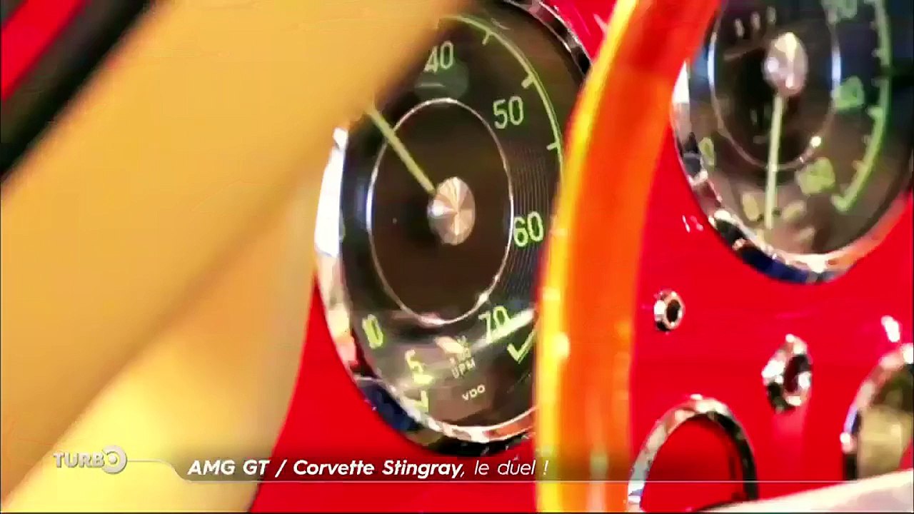Essai Comparatif : Corvette Stringray vs. Mercedes AMG GT (Turbo du 06/09/2015)
