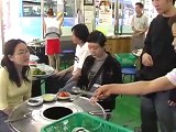 South Korea-Traditional Korean food-charcoal  B.B.Q pork