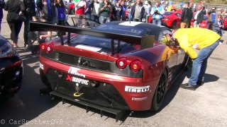 Ferrari F430 XX w/ Akrapovic Exhaust & 599 GTO on the Track