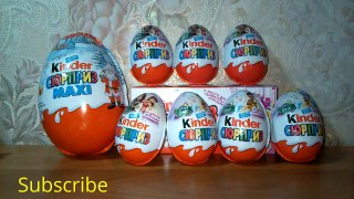 New Huge Kinder Suprise opening Disney Pixar Cars