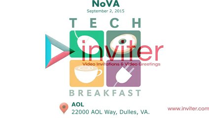 NOVA Techbreakfast Thank you video greeting from Inviter.com