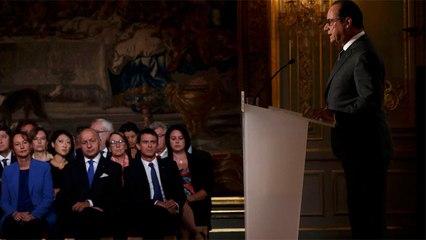 Hollande anuncia bombardeos en Siria