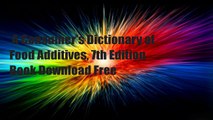 A Consumer's Dictionary of Food Additives, 7th Edition  Book Download Free