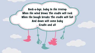 Baby Songs | Rock a Bye Baby | Lullaby for Babies, Nursery Rhymes Children Kids songs