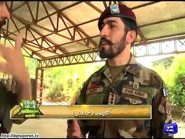 Team Commander Captain Abid Zaman Telling How Zarrar Unit Controlled Situation I