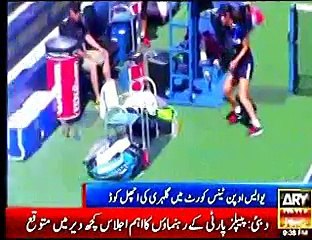 US Open Tenis Match, May Gulehri Ki Mastian