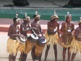 The Himba Tribes dancer Northern Namibia