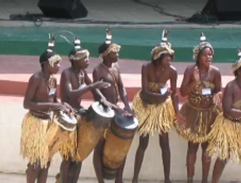 The Himba Tribes dancer Northern Namibia