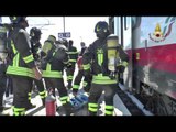 Varano (AN) - Principio d’incendio su vagone ferroviario (07.09.15)