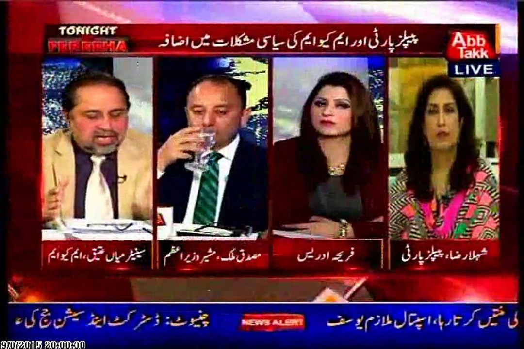 ABB TAKK Tonight With Fareeha with MQM Mian Ateeq (08 September 2015)