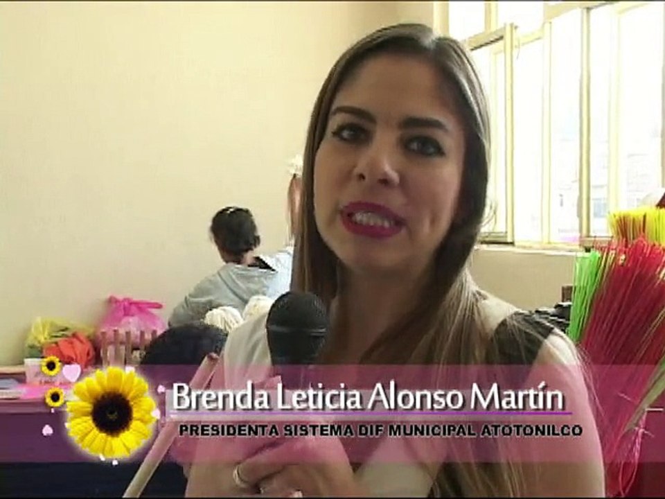 CAPSULA SISTEMA DIF ATOTONILCO.  -CONTINÚAN LOS TRABAJOS EN LOS TALLERES PROTEGIDOS-