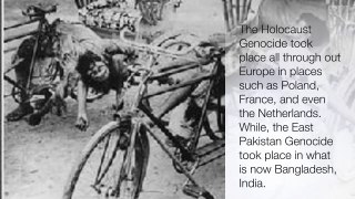 East Pakistan vs. The Holocaust genocide project