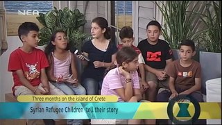 Syrian Refugee Children tell their story