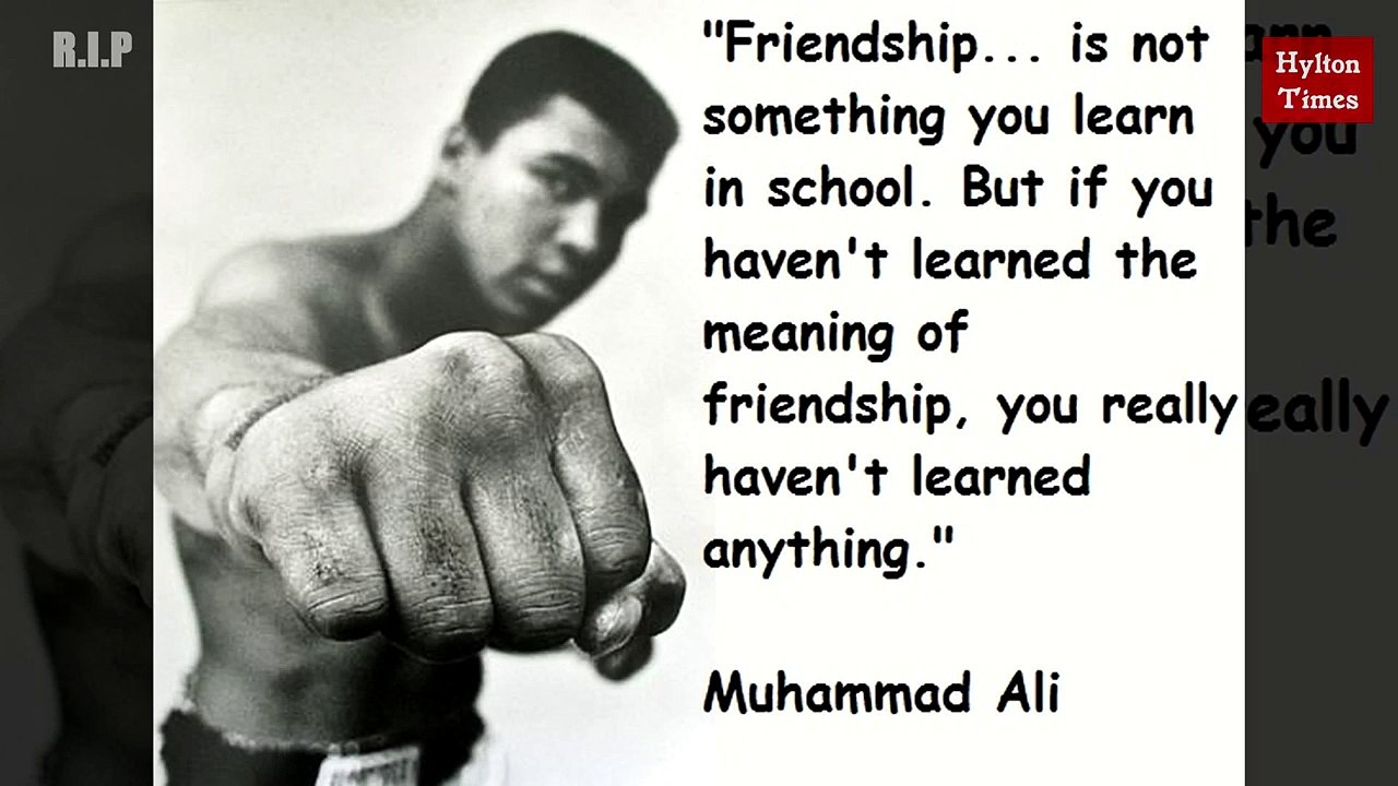 muhammad ali dead tribute the king of boxing has passed away