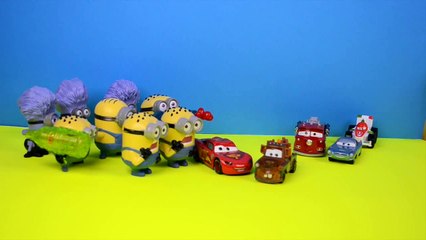 Disney Cars Mater Tells Funny one liner Jokes to laughing minions