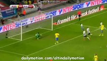 David Alaba Penalty Kick Goal - Sweden 0-1 Austria - 08.09.2015