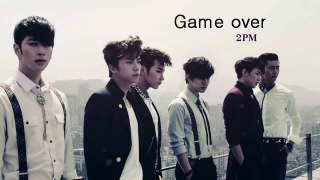 2PM - Game Over ~ lyrics on screen (KOR/ROM/ENG)