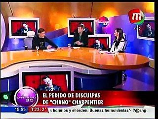 El pedido de disculpas de Chano