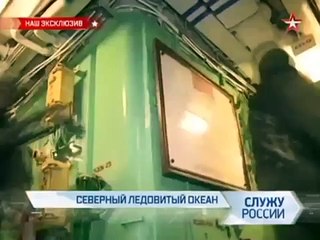 Northern fleet warships in Arctic ocean