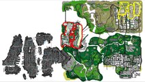 GTA Maps Size Comparision - Comparacion Tamaño Mapas GTA
