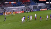 Гол Александра Кокорина - Лихтенштейн 0-2 Россия (08.09.2015) ЕВРО 2016 - Квалификация
