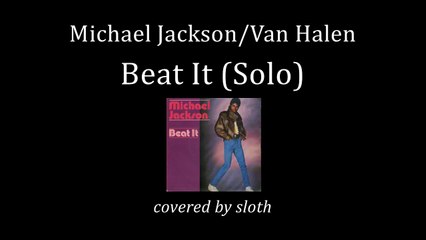 Michael Jackson/Van Halen - Beat It (Solo) [HD]