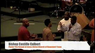 Bishop Castille Colbert Imparts into Rev. Brandon Nelson