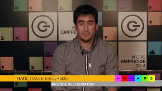 Raúl Calle Escuredo - ADETER, Selfie Matón