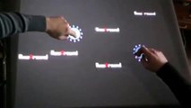 Interactive Multitouch Surface