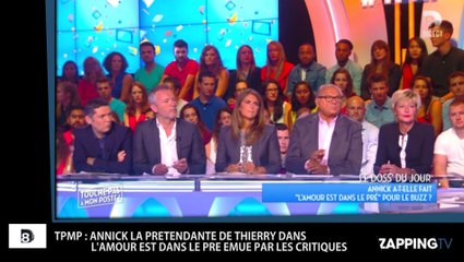 TPMP : La sexy Annick de l’Amour est dans le Pré émue aux larmes par les critiques