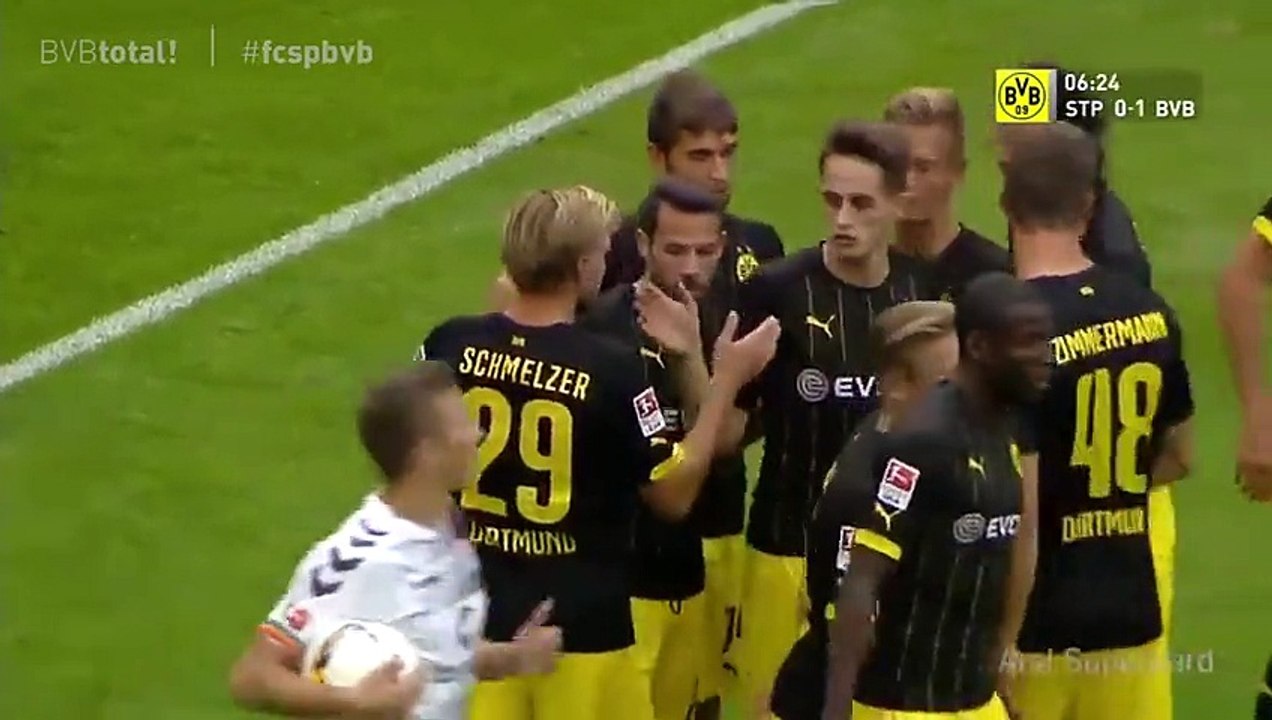Full Highlights HD | St. Pauli 1-2 Borussia Dortmund - Friendly 08.09.2015 HD