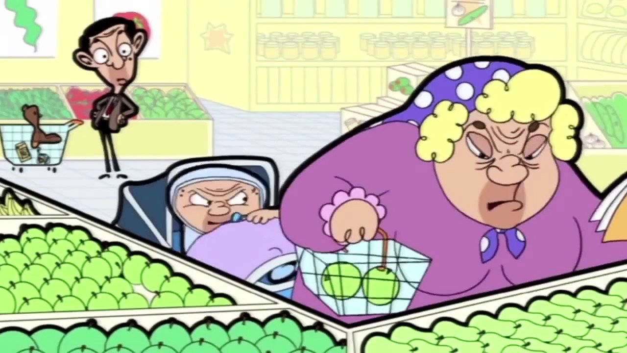 Mr Bean - Food Shopping with Teddy