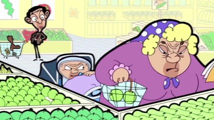 Mr Bean - Food Shopping with Teddy