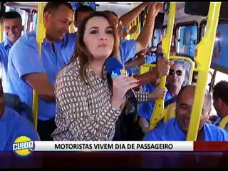 MOTORISTAS VIVEM DIA DE PASSAGEIRO