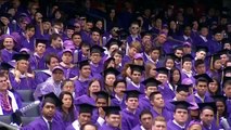 Bill Clinton speaks about pursuing your dreams at 2011 NYU Graduation