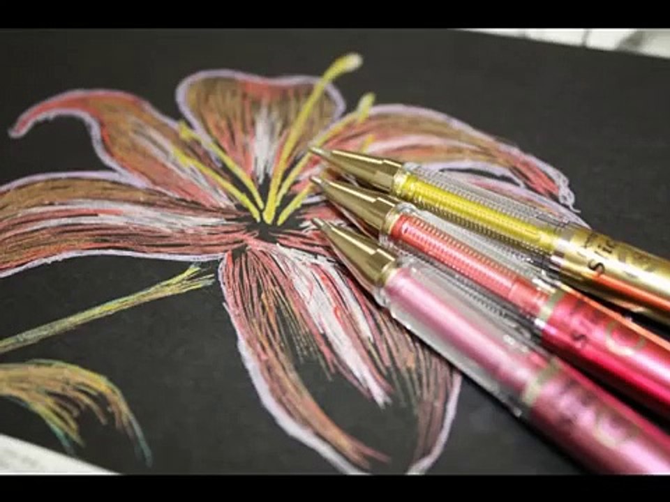 Handicraft work with Pentel Arts