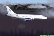 Fs2004 Rollins Air 737-200 Landing in La Ceiba (MHLC/LCE)