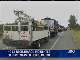Prefectura llega acuerdo con agricultores de Pedro Carbo