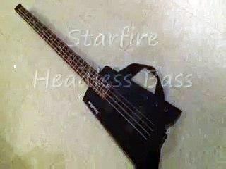 Starfire headless bass demo