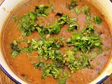 Rajmah (Red Kidney Beans) Curry - Indian Telugu Recipes