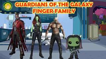 GUARDIANS OF THE GALAXY Finger Family Nursery Rhymes for Childrens Babies and Toddlers