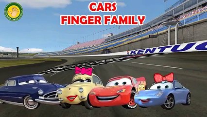 CARS Finger Family Nursery Rhymes for Kids | MY FINGER FAMILY RHYMES
