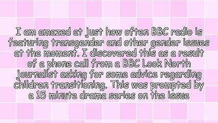 Transgender Topics Featured on BBC Radio