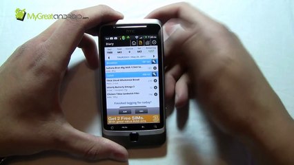 MyFitnessPal Android App Review [HD]