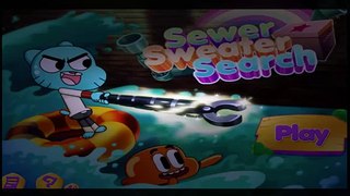 ₯ The Amazing World Of Gumball: Sewer Sweater Search Cartoon NetWork Games ᵺ