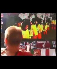 Portugal 2004 English Fans Sing National Anthem
