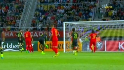 هدف إسبانيا في مرمى مقدونيا بتصفيات أمم أوروبا
