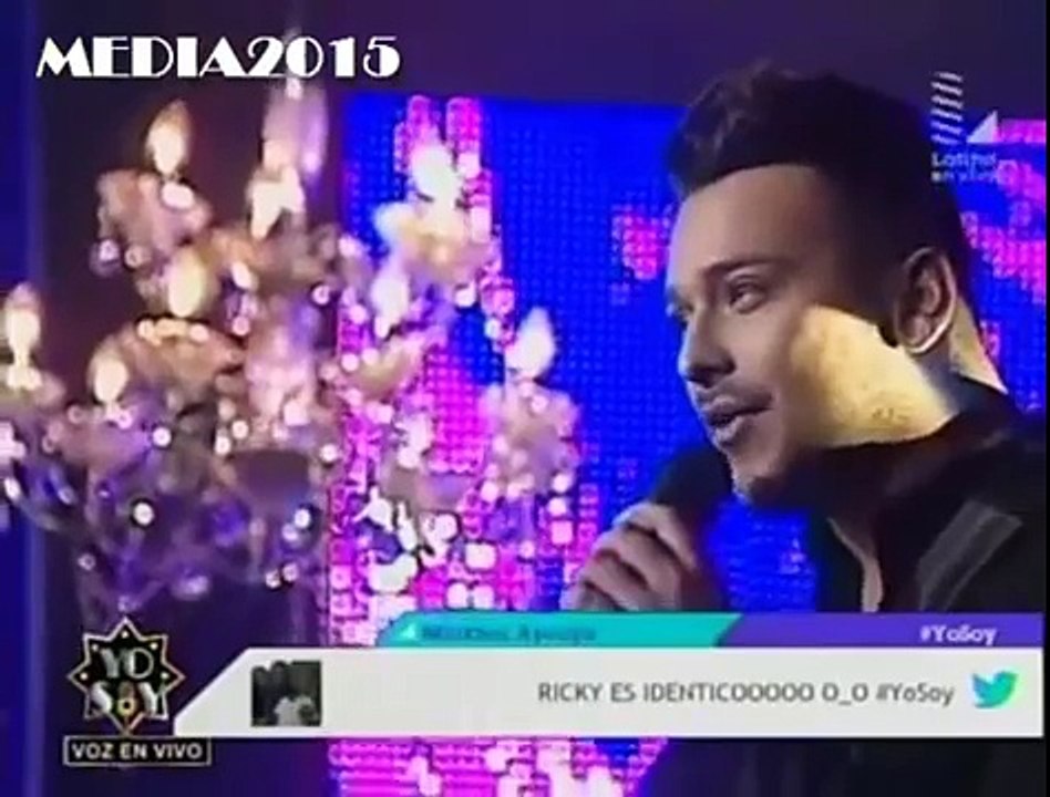 YO SOY 31-08-2015 RICKY MARTIN "FUEGO DE NOCHE, NIEVE DE DÍA" SEGUNDA TEMPORADA 2015